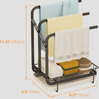 CookFlow™ Space-Max Kitchen Towel Rack