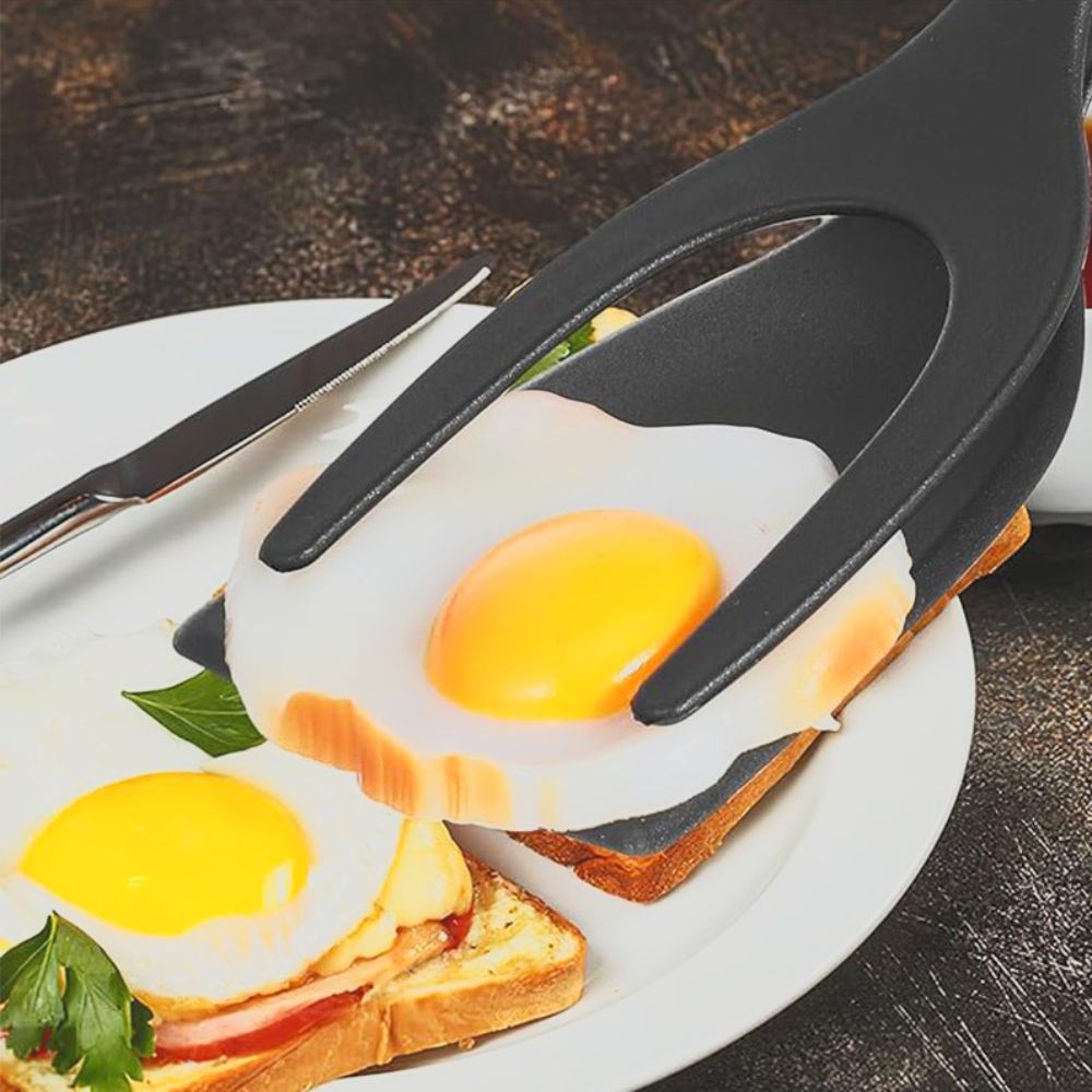 Heat-Resistant Nylon Cooking Tongs & Spatula
