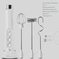 FrothPro™ 3-in-1 Rechargeable Milk Frother