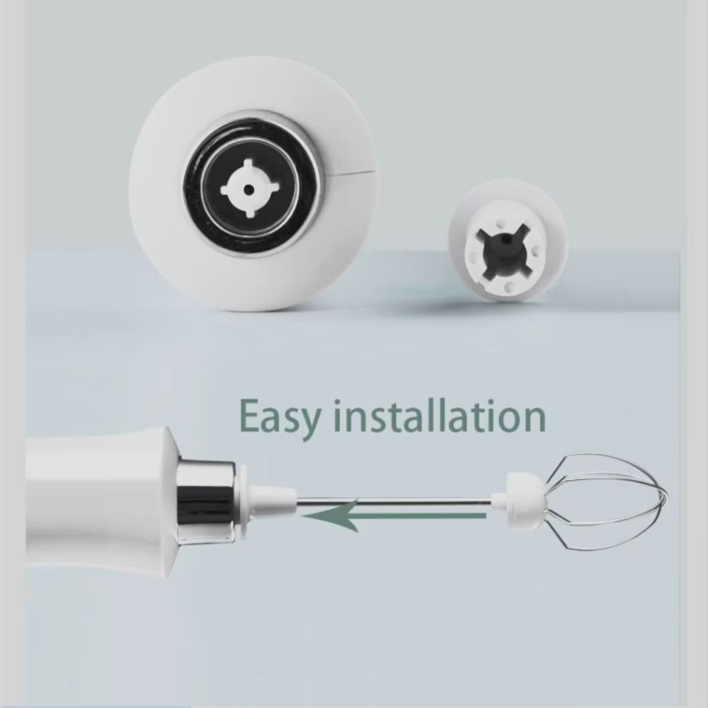 FrothPro™ 3-in-1 Rechargeable Milk Frother