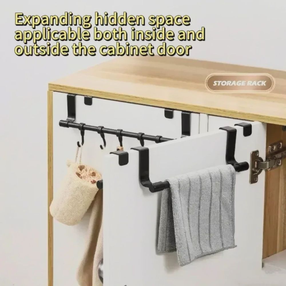 TowelPro™ Over-Cabinet Kitchen Towel Holder