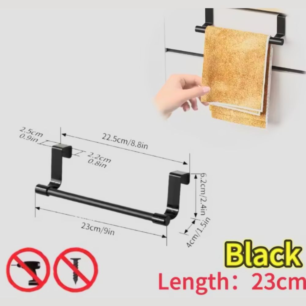 TowelPro™ Over-Cabinet Kitchen Towel Holder