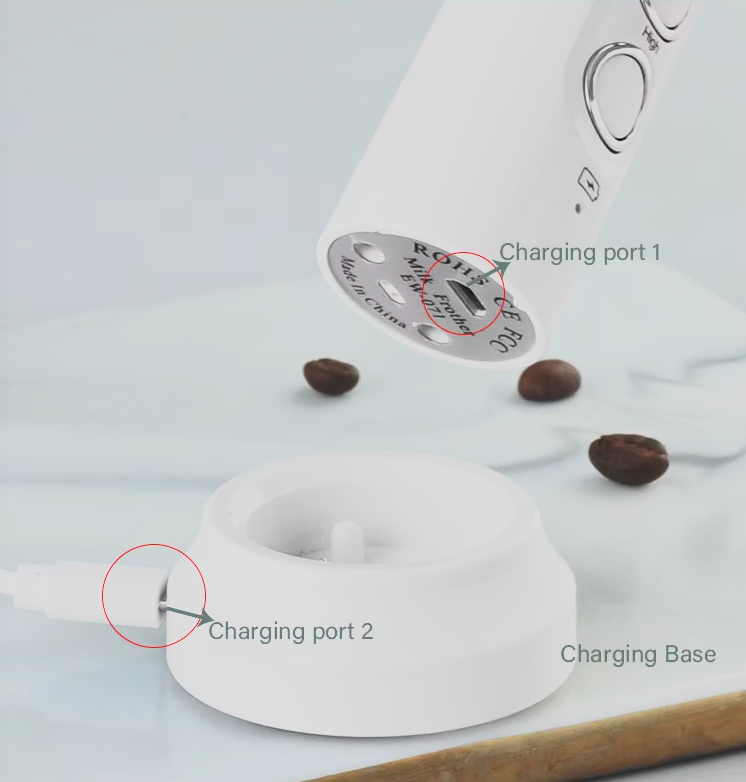 Rechargeable Electric Milk Frother | 3-in-1 Handheld Milk Foam Maker for Coffee, Matcha & Baking