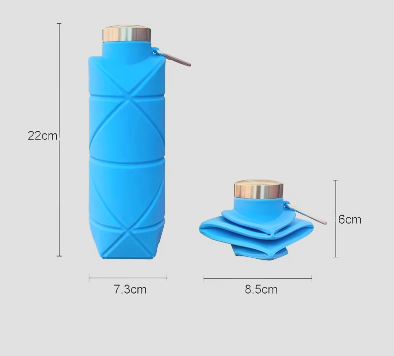 FlexiFlow™ 700ml Collapsible Sports Water Bottle