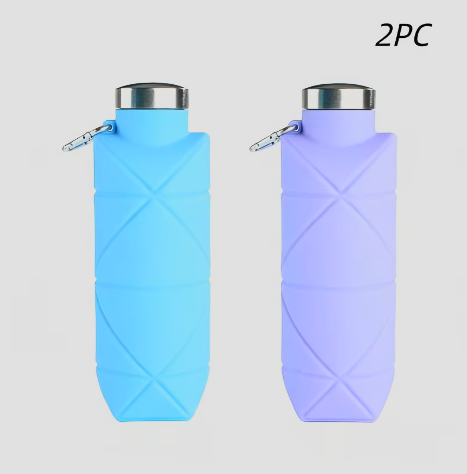 FlexiFlow™ 700ml Collapsible Sports Water Bottle