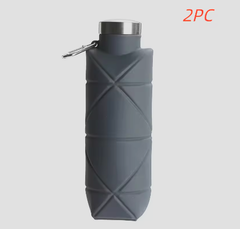 FlexiFlow™ 700ml Collapsible Sports Water Bottle