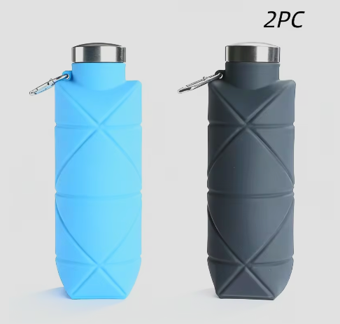 FlexiFlow™ 700ml Collapsible Sports Water Bottle